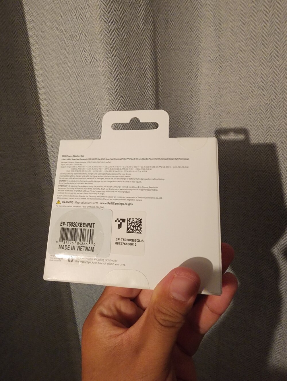 Samsung 50W Power Adapter Duo Brand New - Picture 2 of 2